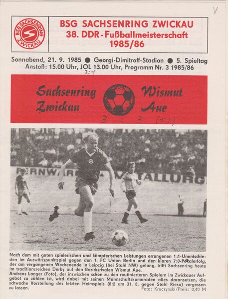 Datei:Cover Heimspiel Aue 85-86.jpg
