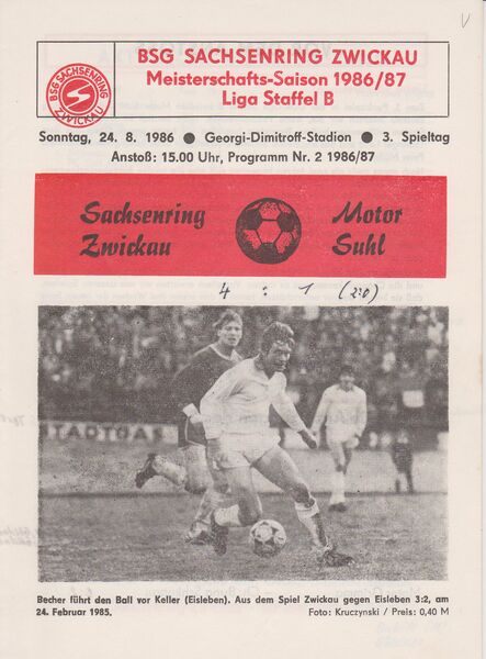 Datei:Cover Heimspiel Suhl 86-87.jpg