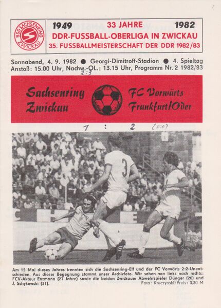 Datei:Cover Heimspiel Frankfurt 82-83.jpg
