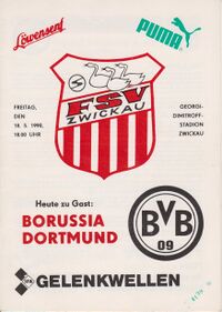 Programmheft Borussia Dortmund