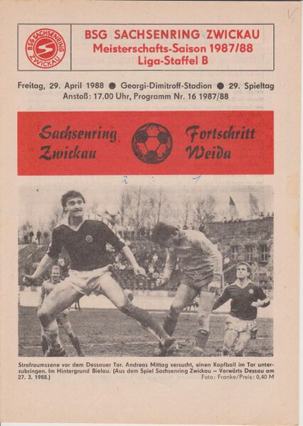 Datei:Cover Heimspiel Weida 87-88.jpg