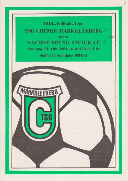 Datei:Cover Auswärts Markkleeberg 84-85.jpg